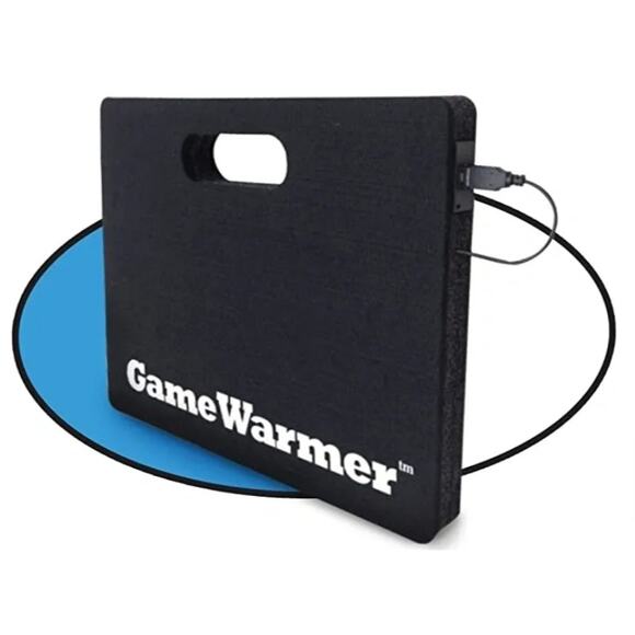 Game Warmer Portable Battery Operated Set Cushion Fiber Heating Panel - Picture 1 of 6